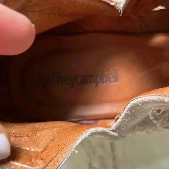 Jeffrey Campbell Taggart Suede‎ Cutout Ankle Booties - Picture 6 of 9